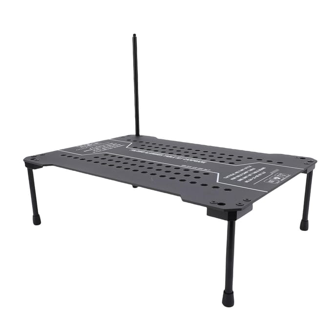 Kamperen IGT Tafel Opvouwbaar Multifunctioneel Draagbaar IGT Modulaire Tafel voor Buiten Barbecue gray