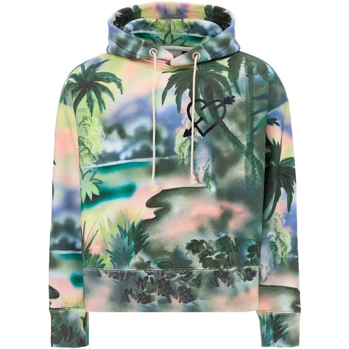 Palm Angels Bicolor Katoenen Sweatshirt