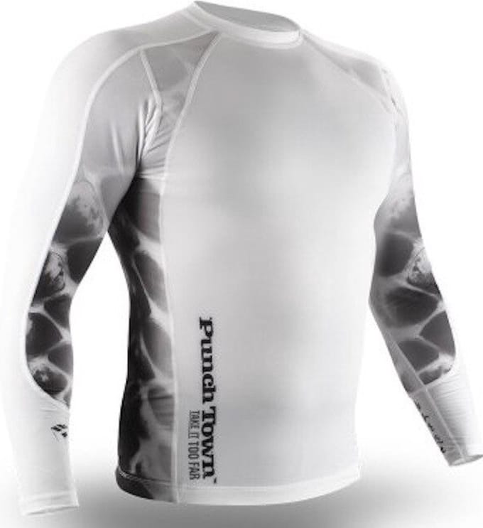 PunchTown Rash Guard Ice Mamba Lange Mouw - S