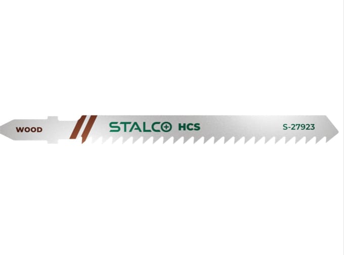 Decoupeerzaagbladen voor hout - 3,0 x 75 mm, Bosch houder, set van 5 stuks STALCO S-27923