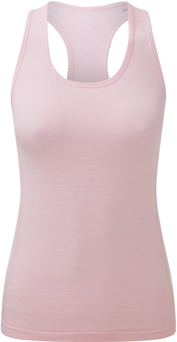 TriDri Women´s Recycled Seamless ´3D Fit´ Multi-Sport Flex Vest TR509 - Light Pink Melange - M