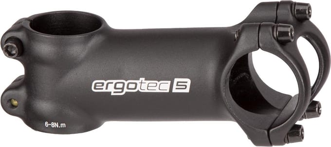 Stuurpen Ergotec Shark ahead ø28,6 / 90 / 31,8 mm - zwart