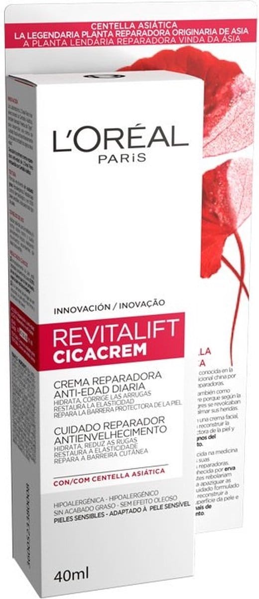 Herstellende Crème Revitalift Cicacream L'Oreal Make Up 40 ml