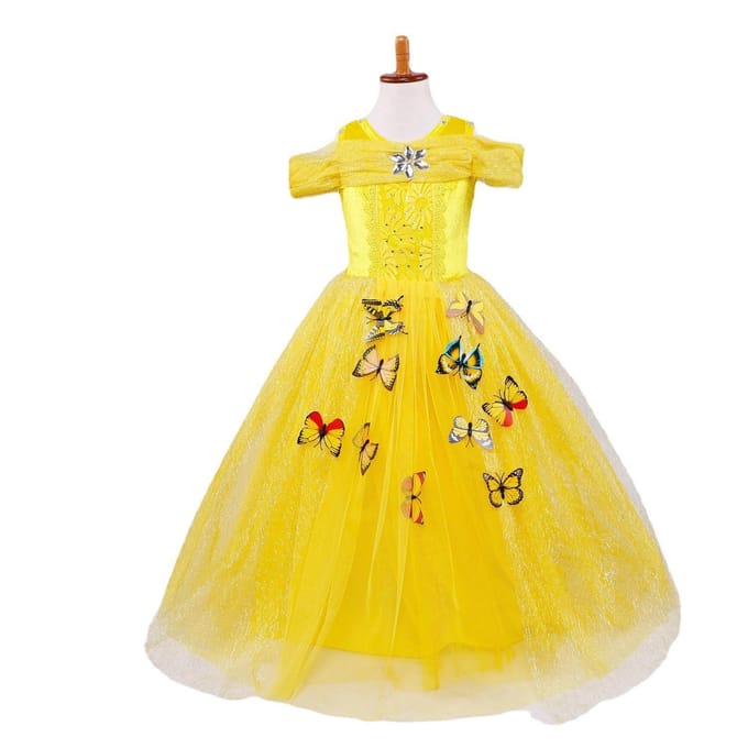 Meisjes Feest Fancy Cosplay Jurk Prinsessenkostuum 150 cm