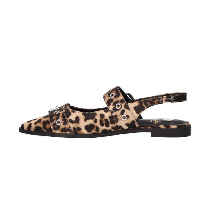 La Strada - maat 38- Slingback luipaard met gesp dames