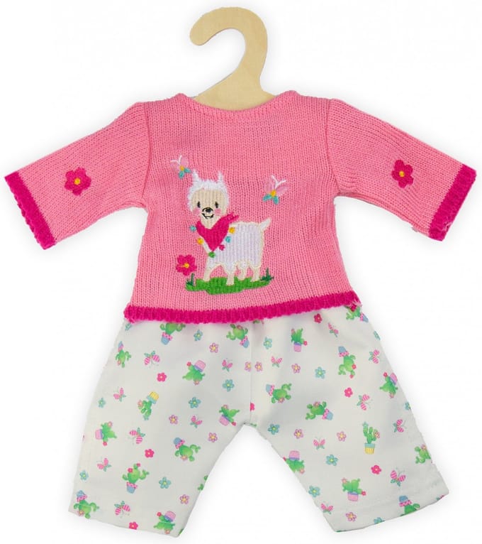Heless Poppenkleding "alpaca Oscar" 28-35 Cm Roze