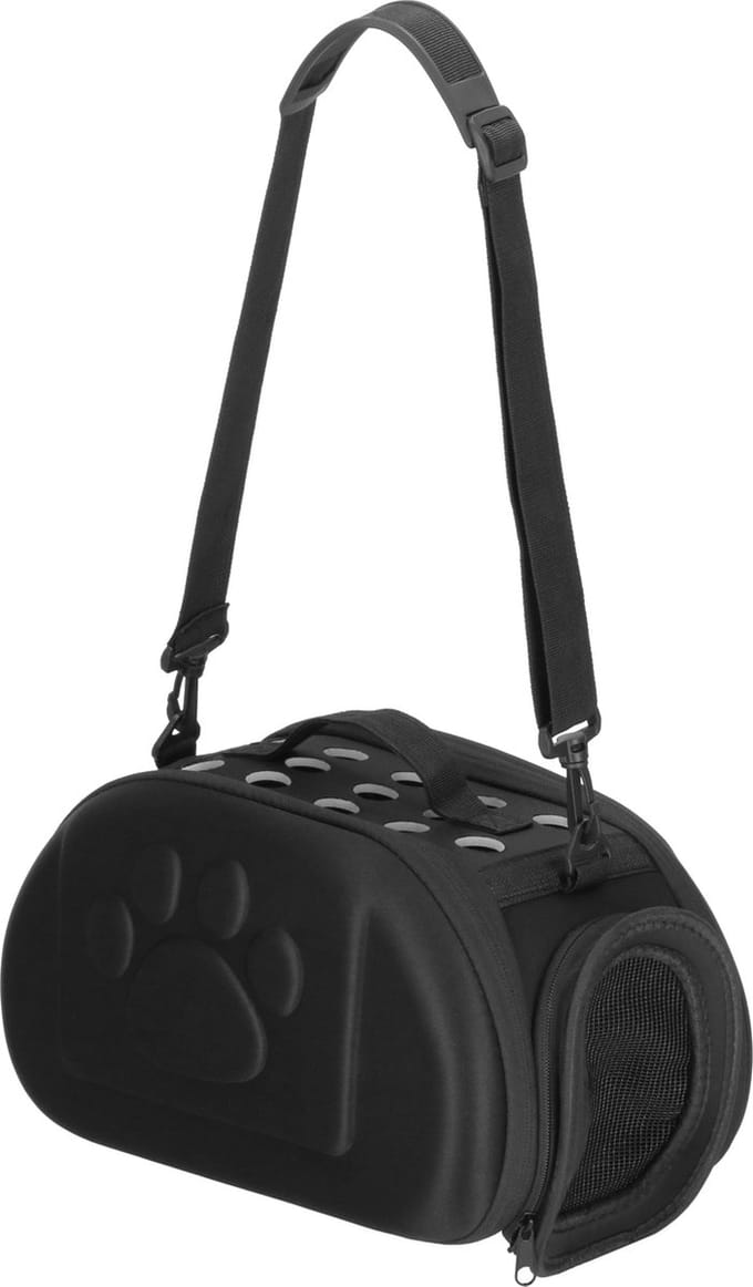 Springos Reismand - Transporttas - Draagbaar - 5kg - Zwart - 20 x 35 x 20 cm