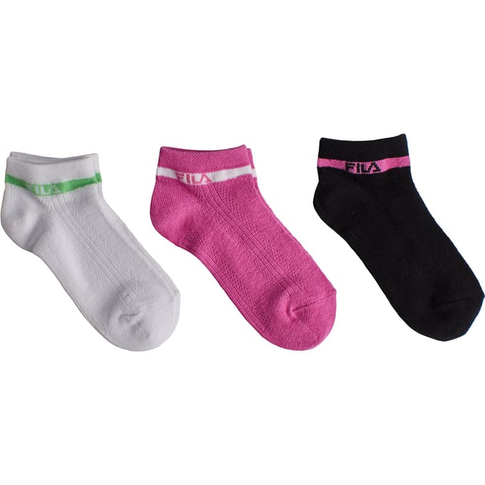 3er-Pack F1427 Unsichtbare Baumwollsocken für Mädchen