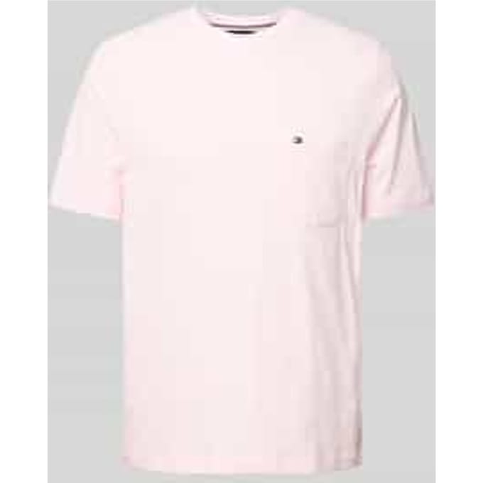 Regular fit T-shirt van puur katoen