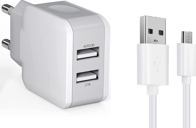 Oplader Oppo A15/ A17 Adapter – Snellader met micro kabel