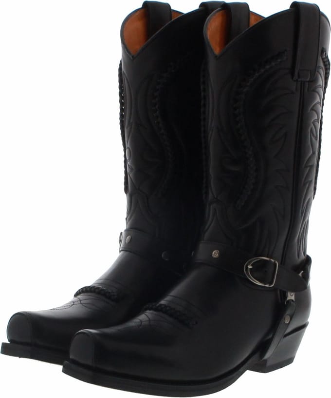 Sendra SAM 3434 cowboylaarzen zwart - 38 EU