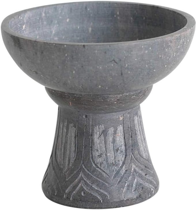 Rookmelk Rookvat Softstone 12 cm Hoogte en 12,5 cm Diameter
