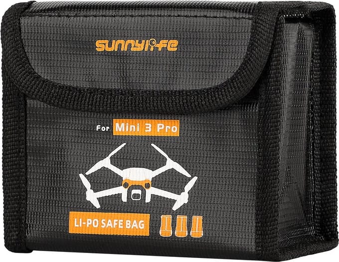 LiPo Bag - Voor 3 Accu's - DJI Mini 3 Pro