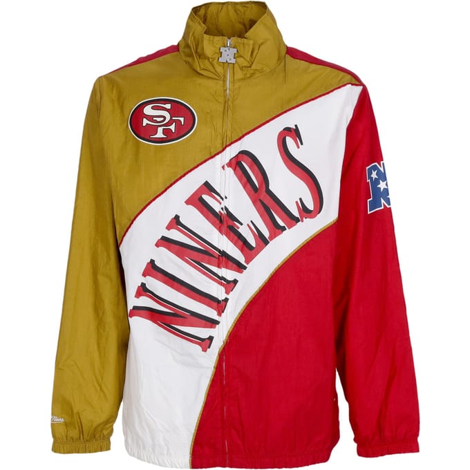 Herenwindjack NFL Arched Retro Lined Windjack Saf49e Multi/wit