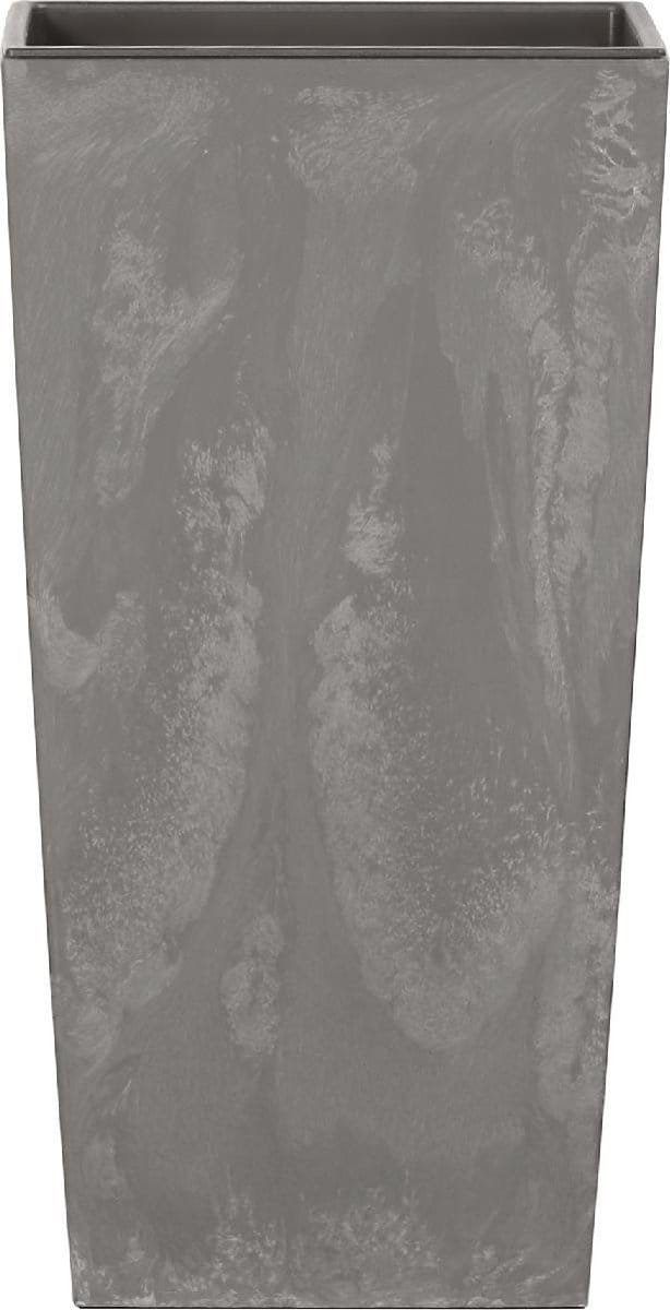 Bloempot met inzet Urbi Square Effect DURS200E-425U - Grijs