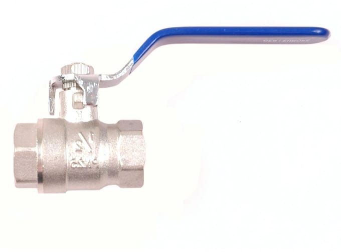 Hydro-S Kogelkraan messing 3/4" binnendraad 25bar
