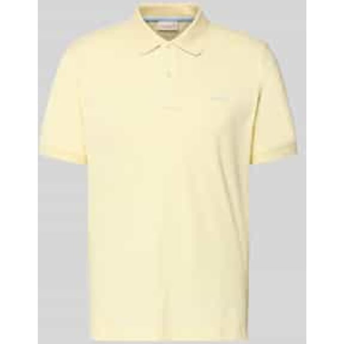 Regular fit poloshirt met gestikt logo