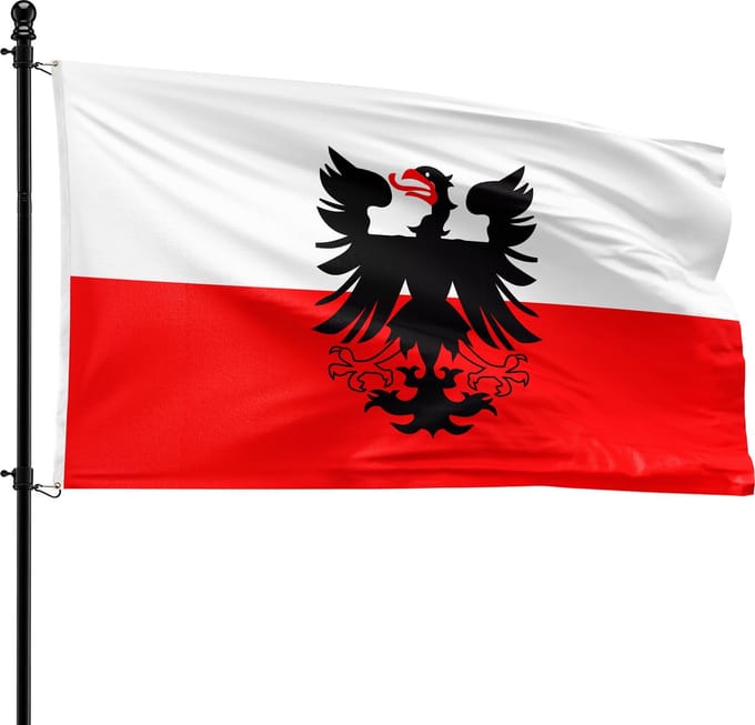 VlagDirect - Deventer vlag - Gemeente Deventer vlag - 90 x 150 cm.
