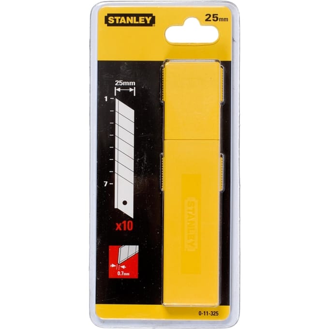 STANLEY 0-11-325 -Afbreekkling 25mm dispenser 10 st. 10 stuk(s)