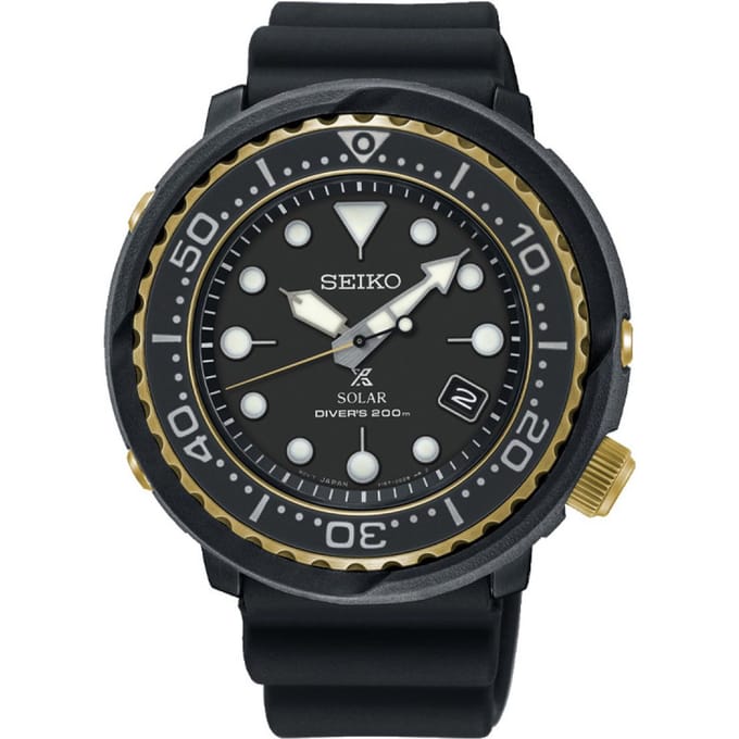 Seiko SNE498P1 TUNA Heren Horloge Quartz 47MM
