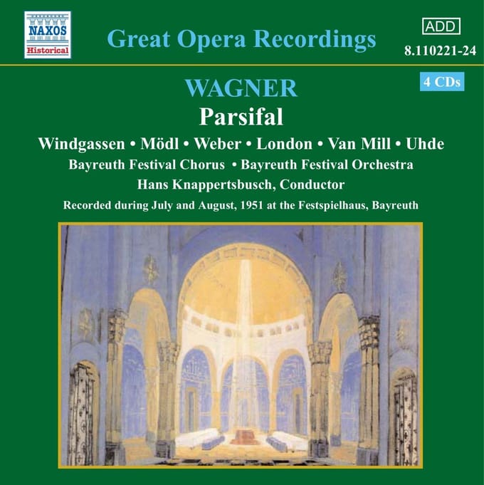 Bayreuther Festspiele Orchestra, Hans Knappertsbusch - Wagner: Parsifal (4 CD) (Remastered)