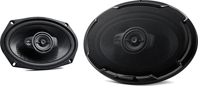 Kenwood KFC-PS6976 - 6"x9" coaxiaal 3-wegs luidsprekersysteem - 4Ω - 550W
