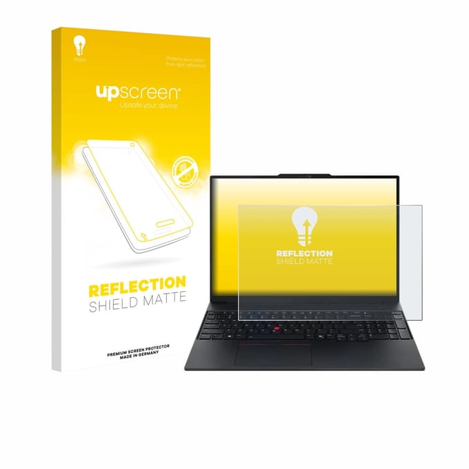 upscreen - Screenprotector voor Lenovo ThinkPad E16 Gen 3 - Folie Beschermfolie anti glare matte