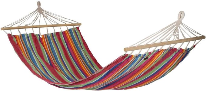 Hangmat met Spreidstok - Comfortabel en Luxe - Rainbow Kleur