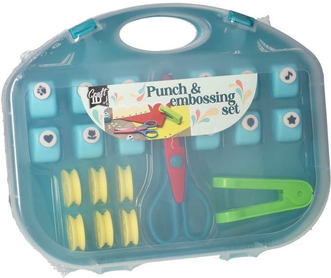 Creative Craft Group knutselset ponsen en embossen voor kinderen.