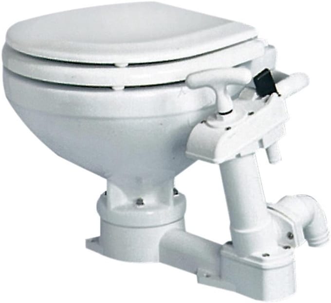 Handmatige Toiletbril uit Hout Compact & Handzaam