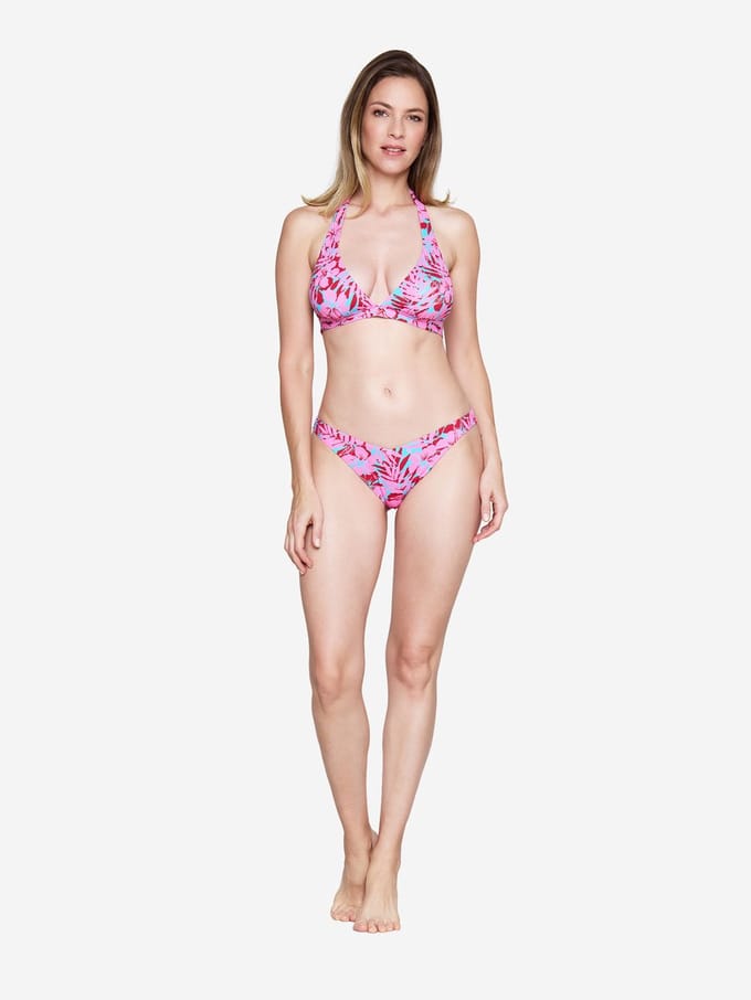 JOOP! Jeans Bügel-Bikini-Top Hibiskus