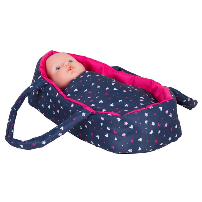 Roze 3-in-1 poppenwagen voor meisjes