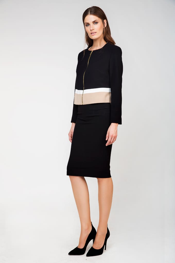 Rok met hoge taille