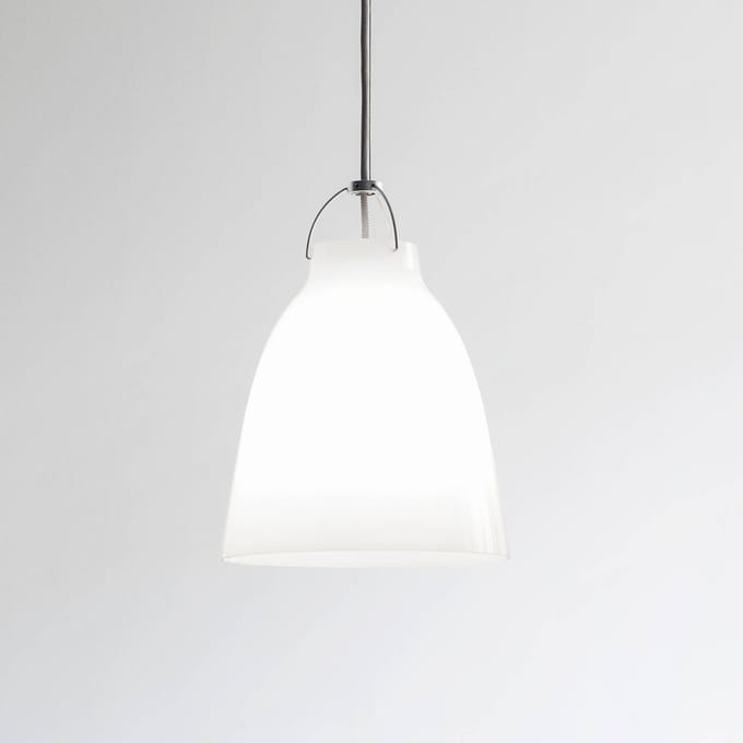 Fritz Hansen - Caravaggio Opal hanglamp - P2=M - wit