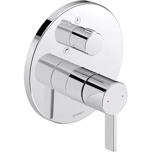 Duravit D-Neo single lever bath mixer UP, with diverter valve DE5210018010
