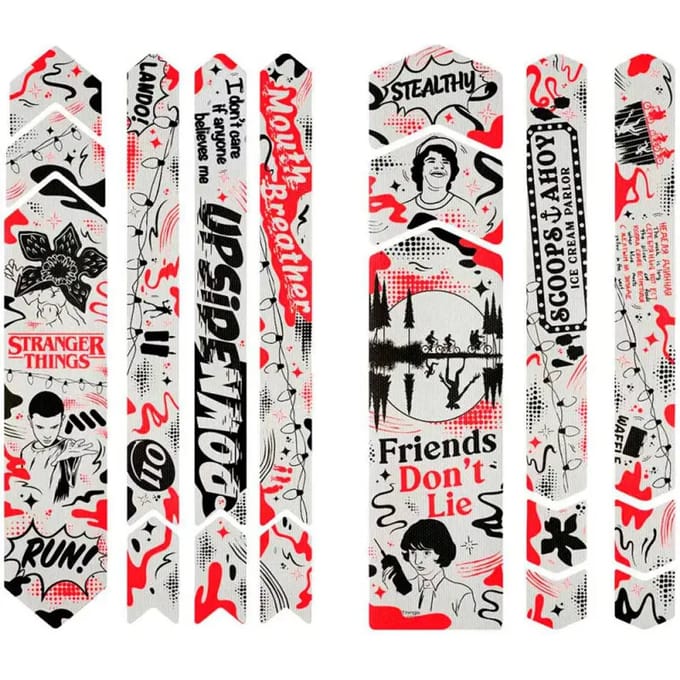 Fiets frame protectiekit All Mountain Style Full Stranger Things UpsideDown