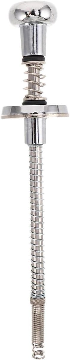 Flipperkast Hendel - Ballenwerper Stang - Arcade Spel - Paddenstoelvormige Kop - 20 cm Lengte - Zilver