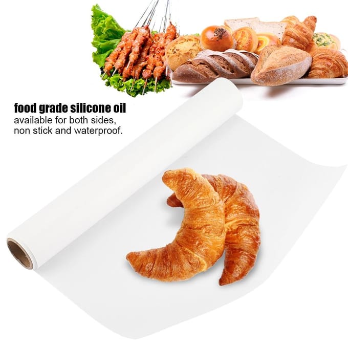 Rouleau de Papier Sulfurisé Antiadhésif 10M Tapis de Cuisson en Silicone Outil de Cuisine