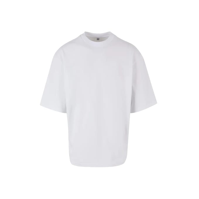 Build Your Brand - Oversized Sleeve T-Shirt - White maat XS