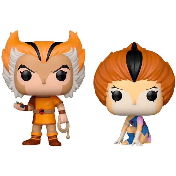 Funko Thundercats POP! Vinyl Figuur 2-Pack Wilykat & Wilykit 9 cm Mini-Figuur