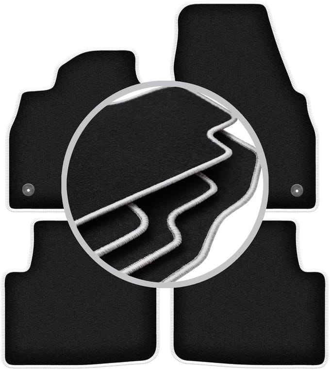 CARLUX-SILVER automatten voor: Skoda Scala hatchback (2019-)