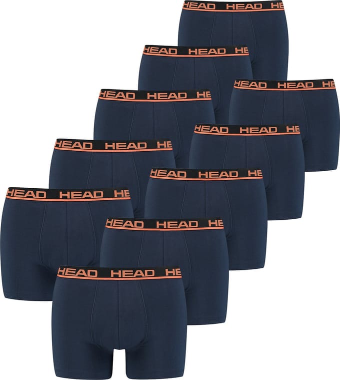 BOXERS Set van 10 HEAD Basic Boxers Boxershorts voor heren