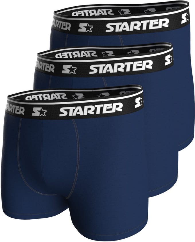 STARTER Boxers - 3-pack - Navy - Maat M