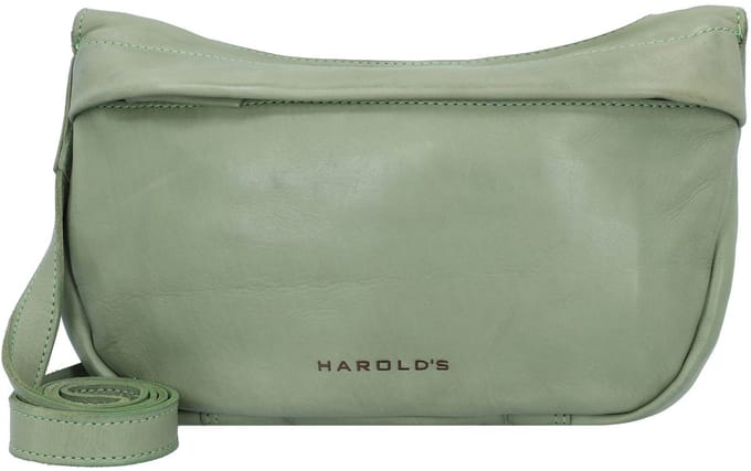 Harold's Submarine Schoudertas Leer 28 cm - Dames - lindgruen
