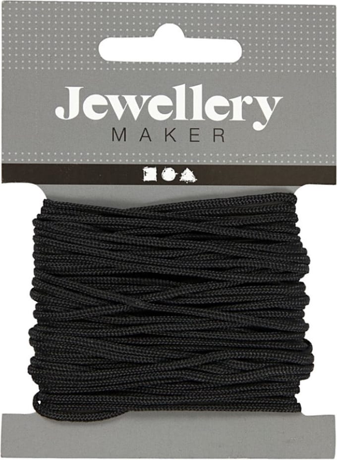 CC Macramé Koord 2 mm Zwart 8 m