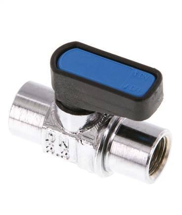 G 1/8 inch Mini Messing Kogelkraan met Ontluchting