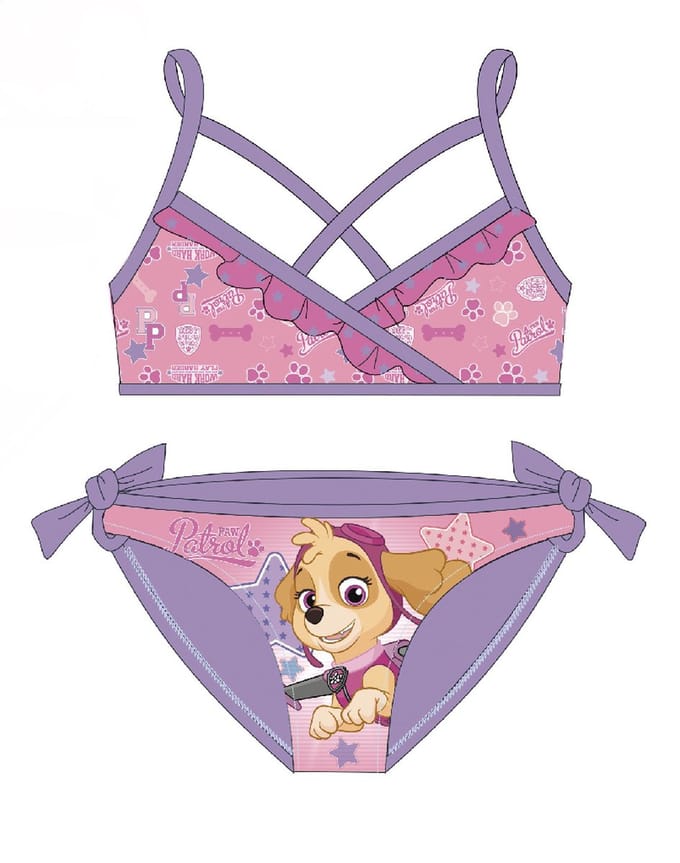 Paw Patrol Bikini - Roze / Lila - Maat 92