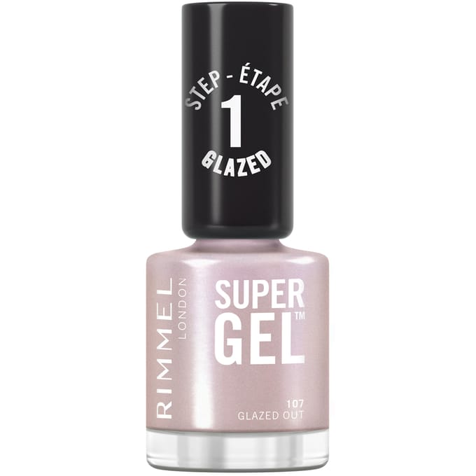 Rimmel Super Gel Nail Polish 107 Glazed Out 12 ml