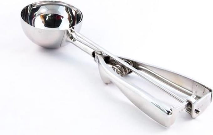Oliebollepel IJsschep RVS 6cm