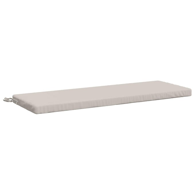 vidaXL - Bankkussen - SOEST - 100% - Polyester - Wit - 110 - x - 40 - x - 5 - cm